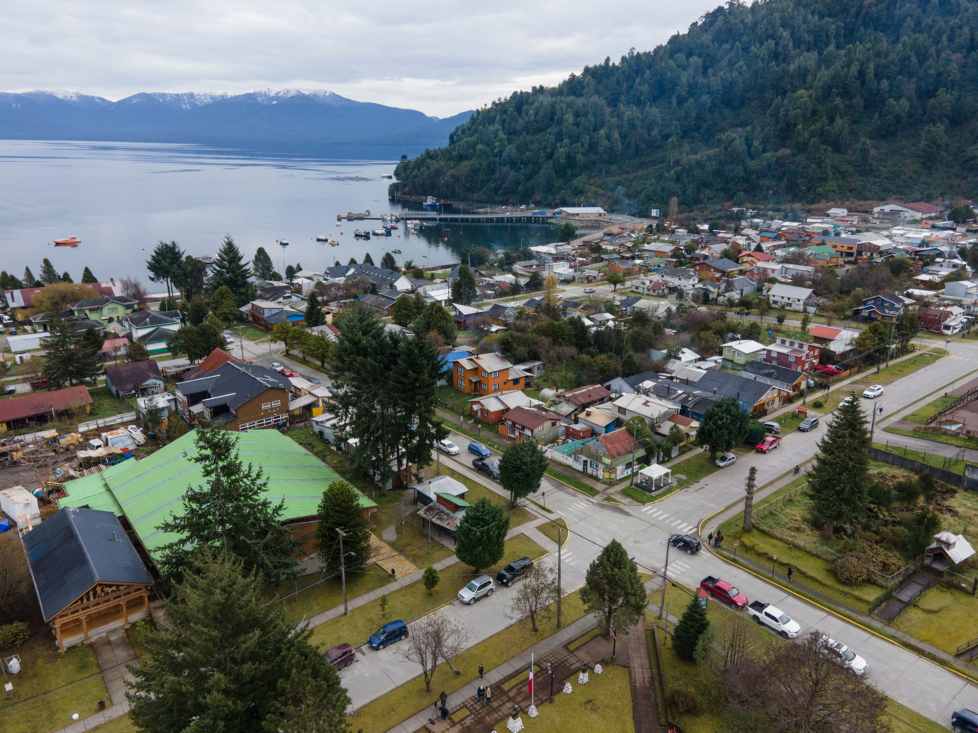 Fotografía de Puerto Cisnes, destino de buses PatoAventura